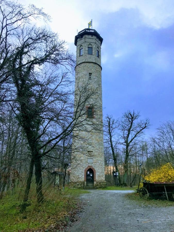 Ferienwohnung Auszeit Am Kurpark Bad Berka - Balkon - Ruhige Lage- Gratis Parkplatz & Wlan Eksteriør billede