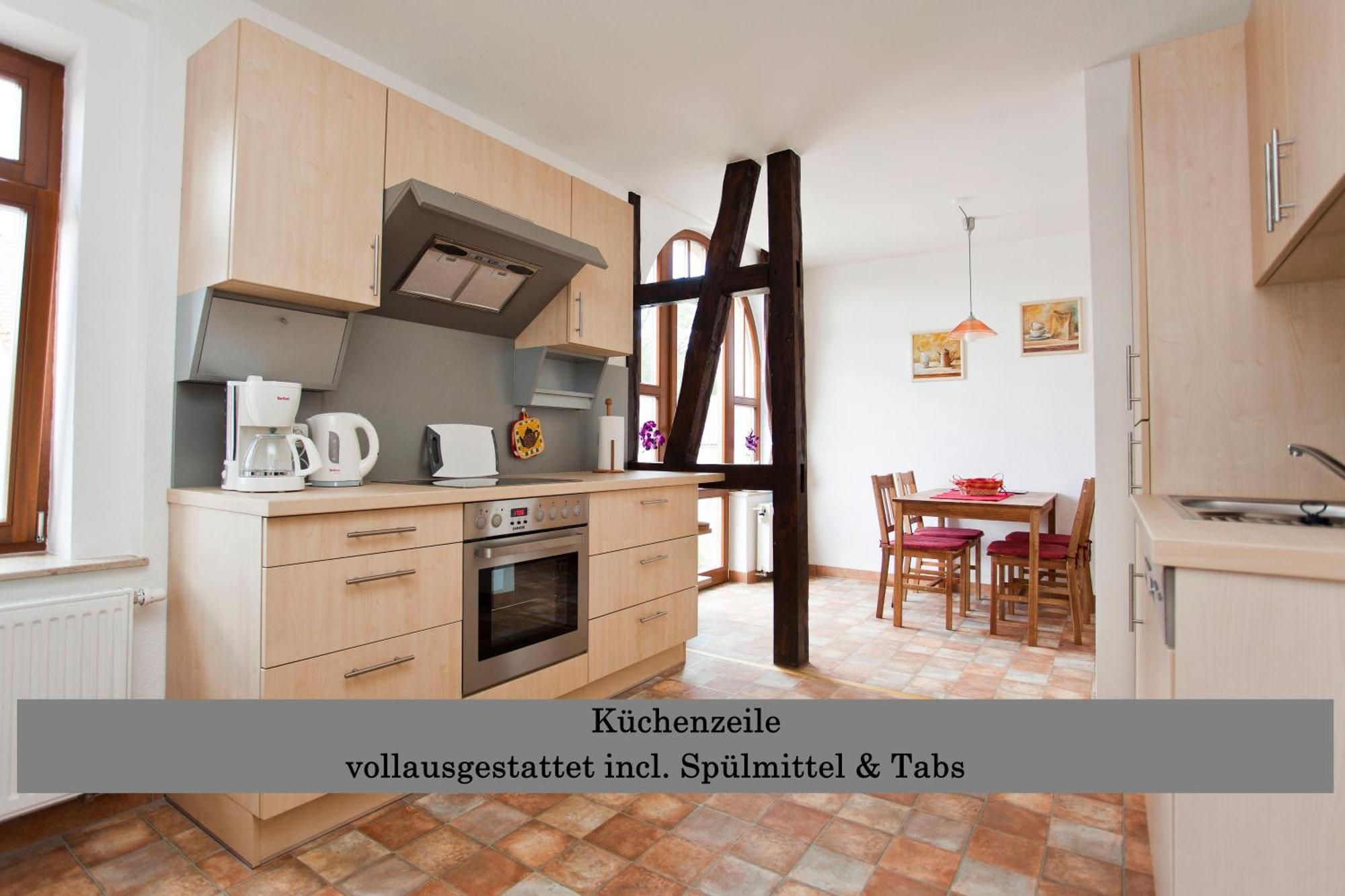Ferienwohnung Auszeit Am Kurpark Bad Berka - Balkon - Ruhige Lage- Gratis Parkplatz & Wlan Eksteriør billede