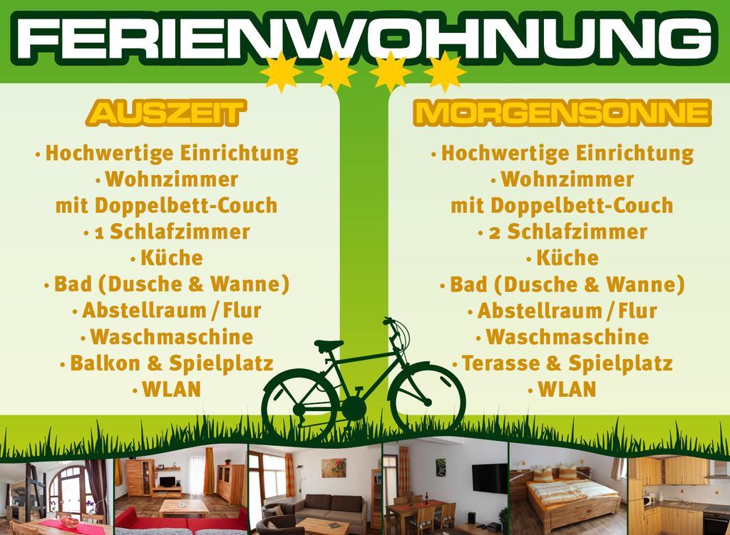 Ferienwohnung Auszeit Am Kurpark Bad Berka - Balkon - Ruhige Lage- Gratis Parkplatz & Wlan Værelse billede